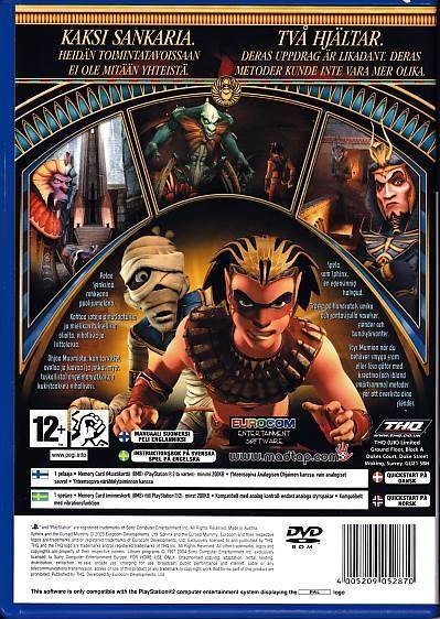 Sphinx and the Cursed Mummy - PS2 (B Grade) (Genbrug)